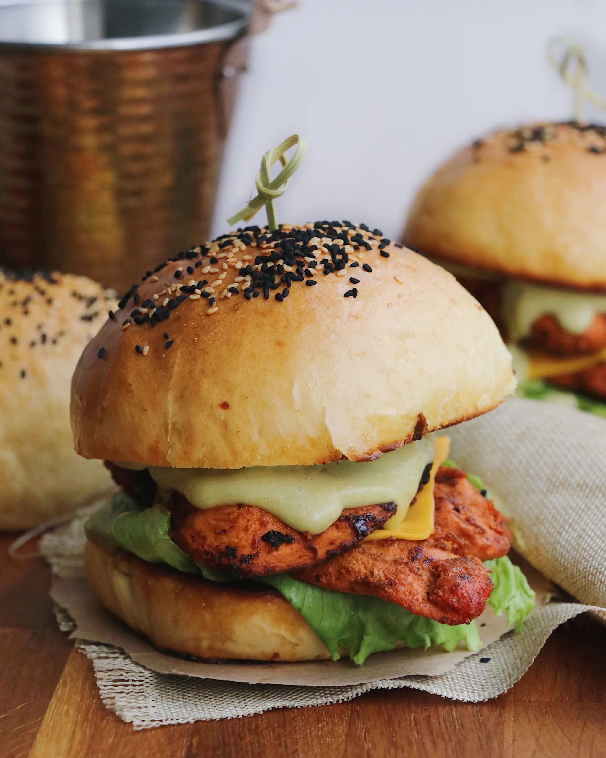 Tandoori-Chicken-Burger- Tandoori-Chicken-Burger-